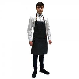 Barber Apron Charcoal thumbnail