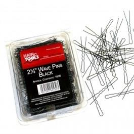 2.5" Waved Pins Black 1000's thumbnail