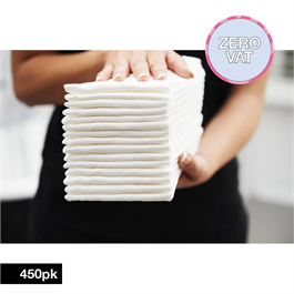 Easydry Premium White Towel 450 Bulk pack thumbnail
