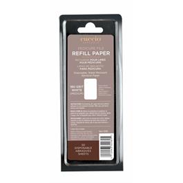 Cuccio White 180 Grit 50 pk Refills Stainless Steel Pedi File thumbnail