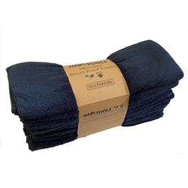 Hair Tools Microfibre Towels BLACK 12pk thumbnail
