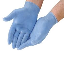 Blue Nitrile Gloves Powder Free Medium - 100pk thumbnail