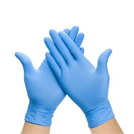 Blue Nitrile Powder Free Gloves Small- 100pk thumbnail