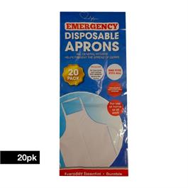 Disposable Apron Clear 20 Pack thumbnail