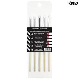 Kodo Silicone Nail Art 5pc Brush Set thumbnail