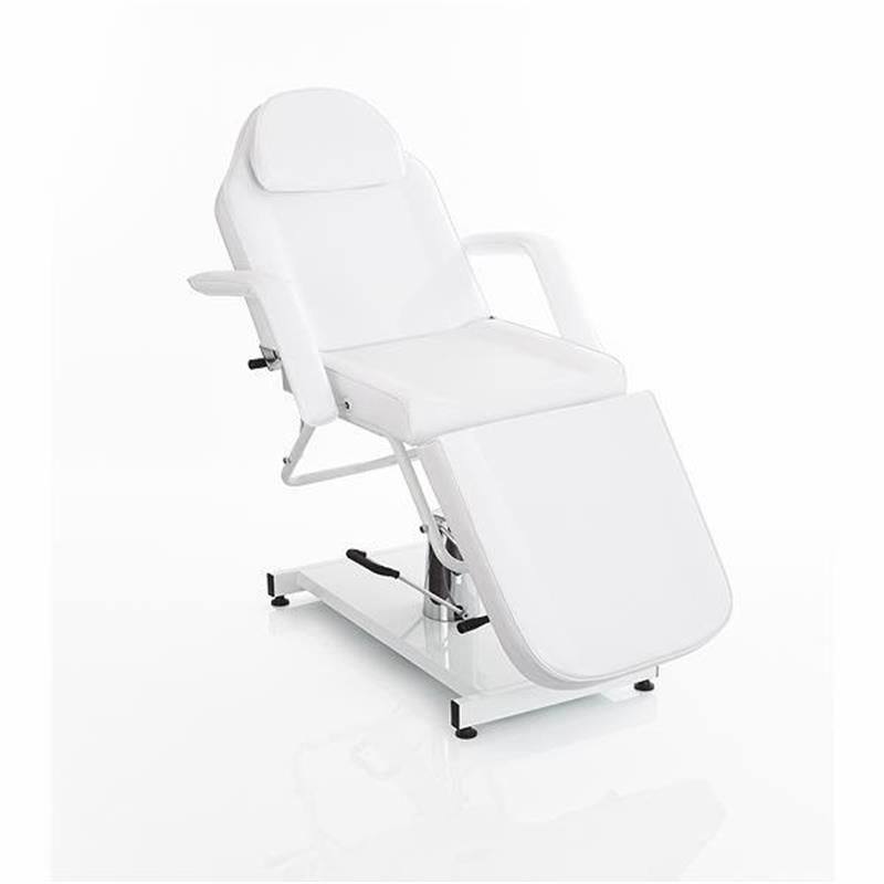 Hydraulic Treatment Chair Bed White