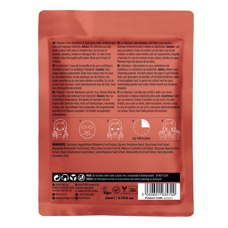 Maskology VITAMINC Sheet Mask